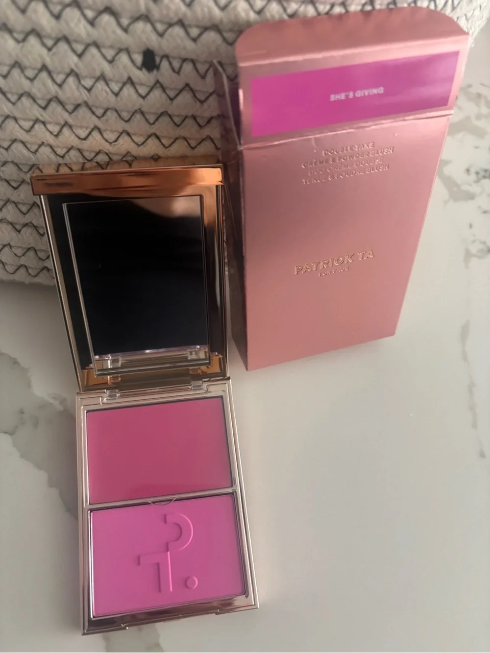 Patrick Ta She's Giving Double-Take Creme & Powder Blush